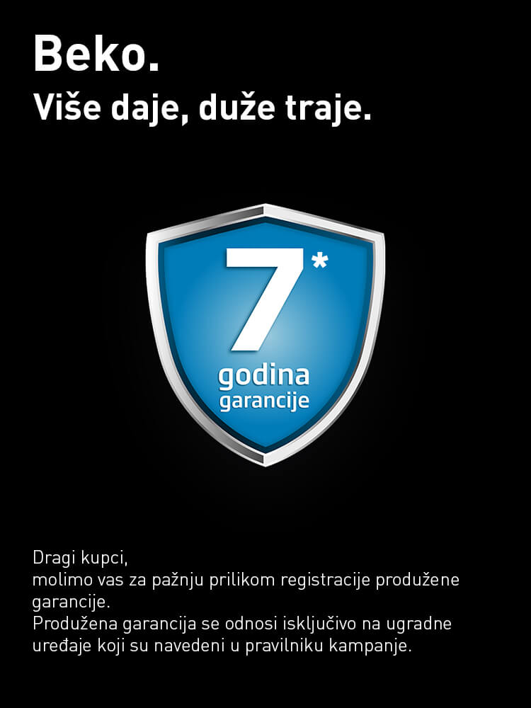 Beko. Više daje, duže traje!