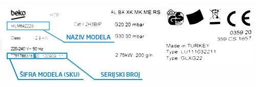 Ugradbena ploča za kuhanje